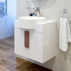 Виго - Практичен PVC долен шкаф за баня